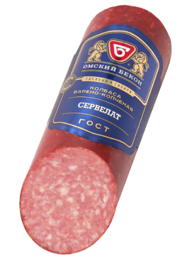 Сервелат «Омский бекон» ГОСТ, 380 г Сервелат «Омский бекон» ГОСТ, 380 г