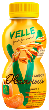 Продукт овсяный питьевой «Velle» Абрикос, 250 г Продукт овсяный питьевой «Velle» Абрикос, 250 г