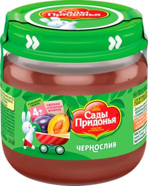 Пюре «Сады Придонья» из чернослива, 80 г Пюре «Сады Придонья» из чернослива, 80 г