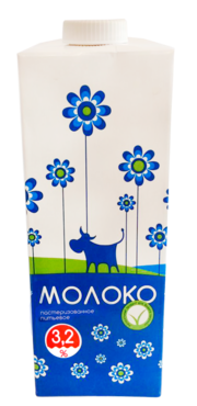 Молоко 3.2% пастеризованное, 950 мл Молоко 3.2% пастеризованное, 950 мл