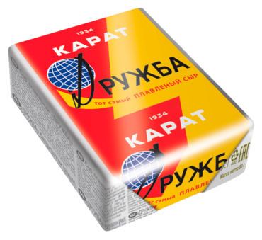 Сыр плавленый 45% «Карат» Дружба, 90 г Сыр плавленый 45% «Карат» Дружба, 90 г