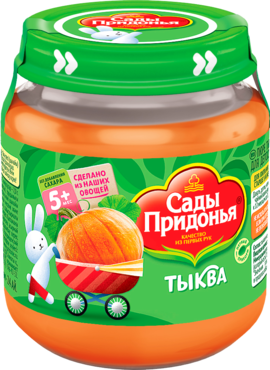 Пюре «Сады Придонья» Тыква, 120 г Пюре «Сады Придонья» Тыква, 120 г