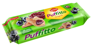 «Puffitto», печенье слоеное c начинкой «Черная смородина», 125 г «Puffitto», печенье слоеное c начинкой «Черная смородина», 125 г