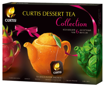 Чай «Curtis» Dessert Tea Collection, 30 сашет Чай «Curtis» Dessert Tea Collection, 30 сашет