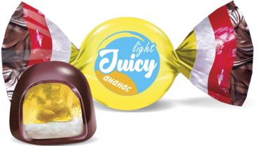 Конфеты «Juicy light» Ананас Конфеты «Juicy light» Ананас