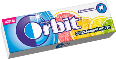 Жевательная резинка «Orbit» Освежающий цитрус, 13 г Жевательная резинка «Orbit» Освежающий цитрус, 13 г