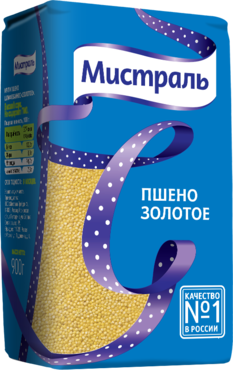 Пшено «Мистраль» Золотое, 900 г Пшено «Мистраль» Золотое, 900 г