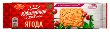 Печенье «Юбилейное» с кусочками клюквы, 112 г Печенье «Юбилейное» с кусочками клюквы, 112 г