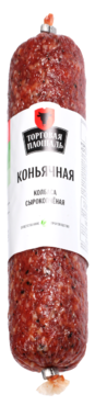 Колбаса сырокопченая «Торговая площадь» Коньячная, 245 г Колбаса сырокопченая «Торговая площадь» Коньячная, 245 г