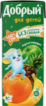 Сок «Добрый» Мультифруктовый, 200 мл Сок «Добрый» Мультифруктовый, 200 мл