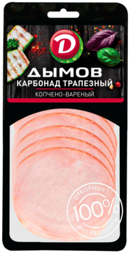 Карбонад «Дымов» Трапезный, 70 г Карбонад «Дымов» Трапезный, 70 г