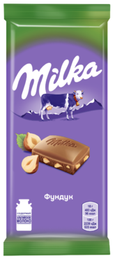 Шоколад «Milka» молочный с дробленым фундуком, 90 г Шоколад «Milka» молочный с дробленым фундуком, 90 г