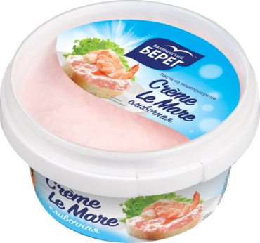Паста из морепродуктов «Балтийский берег» Сливочная, 150 г Паста из морепродуктов «Балтийский берег» Сливочная, 150 г