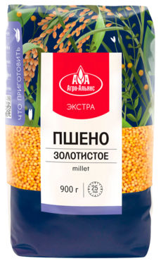Пшено «Агро-Альянс» Экстра, 900 г Пшено «Агро-Альянс» Экстра, 900 г