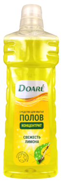 Средство для мытья полов «Doare» Свежесть лимона, 850 мл Средство для мытья полов «Doare» Свежесть лимона, 850 мл