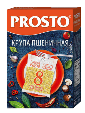 Крупа пшеничная «Prosto» в пакетиках, 500 г Крупа пшеничная «Prosto» в пакетиках, 500 г