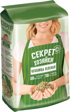 Чечевица зеленая «Секрет хозяйки», 700 г Чечевица зеленая «Секрет хозяйки», 700 г