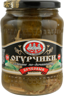 Огурцы «Скатерть-самобранка» бочковые, соленые по-домашнему, 950 мл Огурцы «Скатерть-самобранка» бочковые, соленые по-домашнему, 950 мл