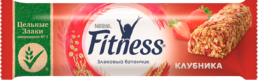 Злаковый батончик «FITNESS» Клубника, 23 г Злаковый батончик «FITNESS» Клубника, 23 г