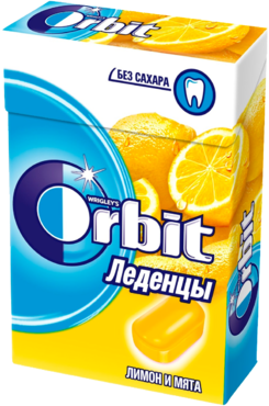 Леденцы «Orbit» Лимон и мята, 35 г Леденцы «Orbit» Лимон и мята, 35 г