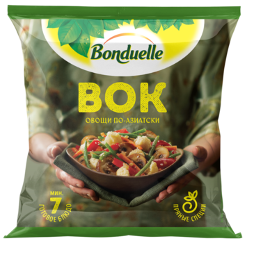 Овощная смесь «Bonduelle» Вок по-азиатски Полезный и вкусный гарнир, 400 г Овощная смесь «Bonduelle» Вок по-азиатски Полезный и вкусный гарнир, 400 г