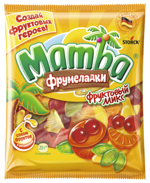 Жевательный мармелад «Mamba» Фруктовый микс, 72 г Жевательный мармелад «Mamba» Фруктовый микс, 72 г