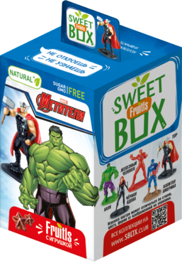 Фруктовые пастилки «Sweet box» с игрушкой «Disney», «Marvel», 10 г Фруктовые пастилки «Sweet box» с игрушкой «Disney», «Marvel», 10 г