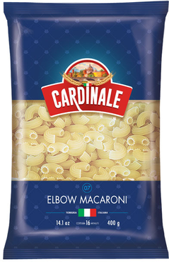 «Cardinale», макаронные изделия «Рожки», 400 г «Cardinale», макаронные изделия «Рожки», 400 г
