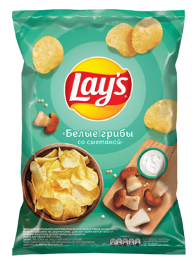 Чипсы «Lay's» Белые грибы со сметаной, 90 г Чипсы «Lay's» Белые грибы со сметаной, 90 г