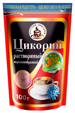 Цикорий «Русский цикорий» натуральный, растворимый, 100 г Цикорий «Русский цикорий» натуральный, растворимый, 100 г