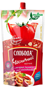 Кетчуп «Слобода» Чесночный, 350 г Кетчуп «Слобода» Чесночный, 350 г