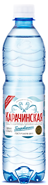 Вода питьевая газированная «Карачинская», 500 мл