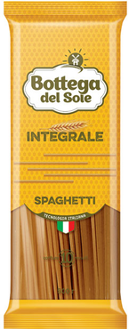 «Bottega del Sole», макаронные изделия Bogetta del Sole Integrale Spagetti, 500 г «Bottega del Sole», макаронные изделия Bogetta del Sole Integrale Spagetti, 500 г