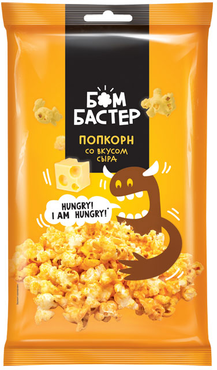 «Бомбастер», попкорн со вкусом сыра, 80 г «Бомбастер», попкорн со вкусом сыра, 80 г