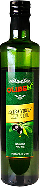 «OLIBEN», масло оливковое Extra virgin olive oil, 496 г