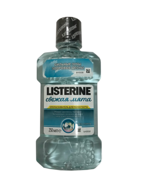Ополаскиватель для полости рта «Listerine» Свежая мята, 250 мл Ополаскиватель для полости рта «Listerine» Свежая мята, 250 мл