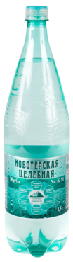 Минеральная вода «Новотерская» целебная, газированная, 1,5 л Минеральная вода «Новотерская» целебная, газированная, 1,5 л