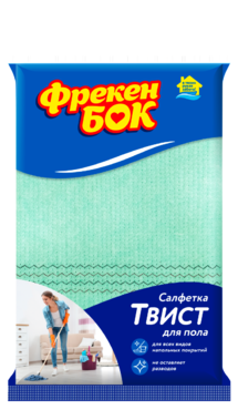 Салфетка «Фрекен БОК» ТВИСТ, для пола Салфетка «Фрекен БОК» ТВИСТ, для пола