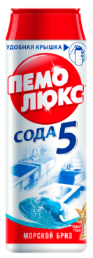 Чистящее средство «Пемолюкс» Сода 5 Морской бриз, 480 г Чистящее средство «Пемолюкс» Сода 5 Морской бриз, 480 г