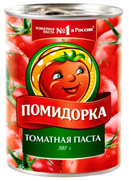 Томатная паста «Помидорка», 380 г Томатная паста «Помидорка», 380 г
