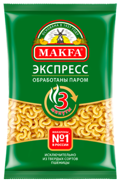 Макаронные изделия «Makfa» Рожки-экспресс, 400 г Макаронные изделия «Makfa» Рожки-экспресс, 400 г
