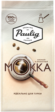 Кофе «Paulig Mokka» молотый, для турки, 200 г Кофе «Paulig Mokka» молотый, для турки, 200 г