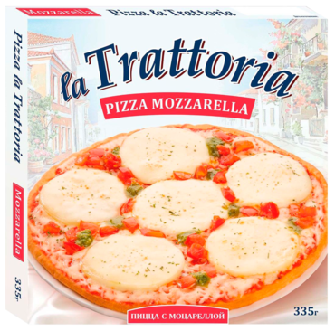 Пицца «La Trattoria» с моцареллой, 335 г Пицца «La Trattoria» с моцареллой, 335 г