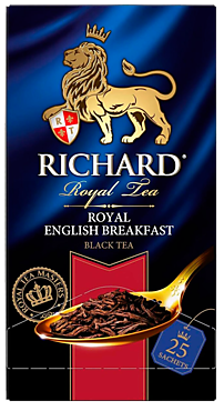 Чай черный «Richard» Royal English Вreakfast, 25 пакетиков