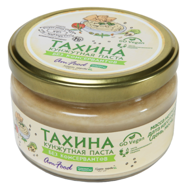 Кунжутная паста Тахина традиционная, 200 г Кунжутная паста Тахина традиционная, 200 г