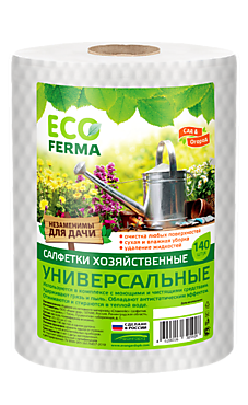 Салфетки «Eco Ferma» универсальные, 140 шт