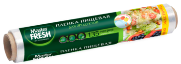 Пленка пищевая «Master Fresh» суперэластичная, 29см*135м Пленка пищевая «Master Fresh» суперэластичная, 29см*135м