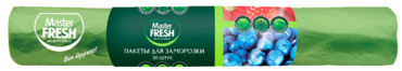 Пакеты «Master Fresh» для заморозки, 30шт Пакеты «Master Fresh» для заморозки, 30шт