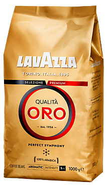 Кофе «Lavazza» Qualità Oro, в зернах, 1 кг