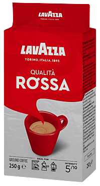 Кофе «Lavazza» Qualità Rossa, молотый, 250 г